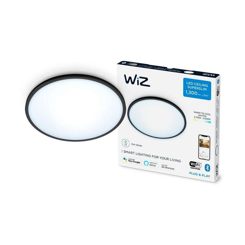 SuperSlim WiZ Plafoniera  14W Black - WiZ | Acquista online